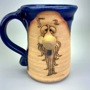 Vintage Peter Petrie Face Mug